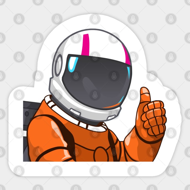 Astronaut Sticker by cristianvan